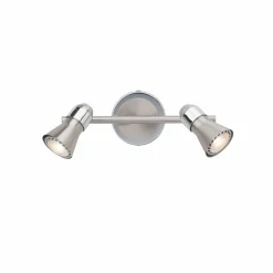 Brilliant Spot pour plafond LED Sanny, fer/chrome, largeur 31,5 cm Métal| Spots Et Projecteurs Led|Spots