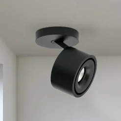 ORION Spot pour plafond LED Specter, noir, Ø 8,4 cm, aluminium| Spots Et Projecteurs Led|Spots