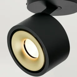 ORION Spot pour plafond LED Specter, noir, Ø 8,4 cm, aluminium| Spots Et Projecteurs Led|Spots