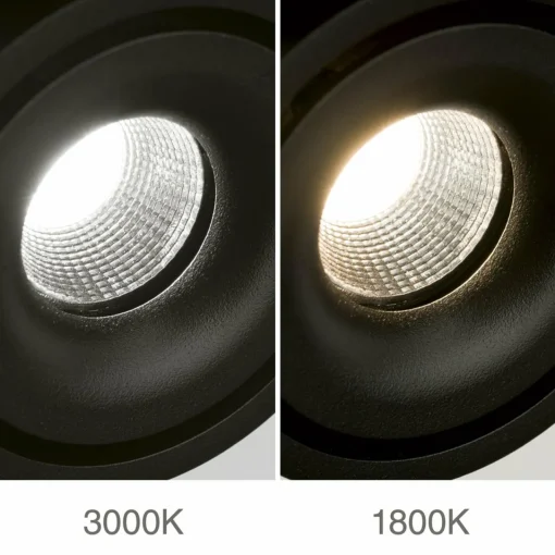 ORION Spot pour plafond LED Specter, noir, Ø 8,4 cm, aluminium| Spots Et Projecteurs Led|Spots