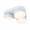 LUTEC Spot pour plafond LED Stanos CCT, 3 lampes, blanc| Plafonniers Led|Plafonniers