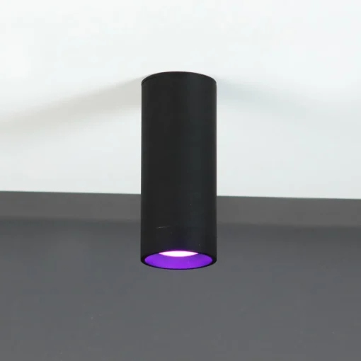 LUTEC Spot pour plafond LED Stag, CCT et RGBW, noir| Spots Et Projecteurs Led|Spots
