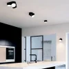 LUTEC Spot pour plafond LED Stanos CCT, 1 lampe, noir| Spots Et Projecteurs Led|Spots