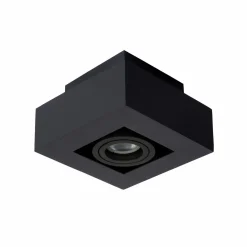 Lucide Spot pour plafond Xirax, à 1 lampe, noir| Spots Et Projecteurs Led|Spots