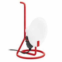 Stilnovo Bugia lampe de table LED rouge| Lampes À Poser Led|Lampes À Poser Et Lampes De Table
