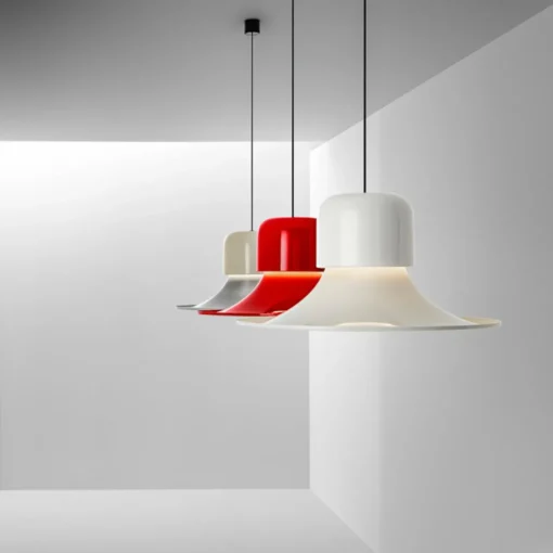 Stilnovo Campana suspension LED, DALI, grise| Suspensions Led|Suspensions