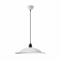 Stilnovo Lampiatta LED suspension, Ø 50cm, blanc| Suspensions Led|Suspensions