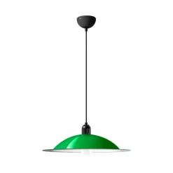 Stilnovo Lampiatta LED suspension, Ø 50cm, vert| Suspensions Led|Suspensions