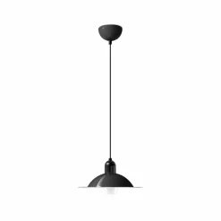 Stilnovo Lampiatta suspension LED, Ø 28cm, noir| Suspensions Led|Suspensions