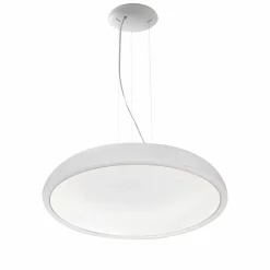 Stilnovo Reflexio LED suspension, Ø65cm, blanc| Suspensions Led|Suspensions