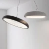 Stilnovo Reflexio LED suspension, Ø46cm, noir| Suspensions Led|Suspensions