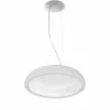 Stilnovo Reflexio LED suspension, Ø46cm, blanc| Suspensions Led|Suspensions