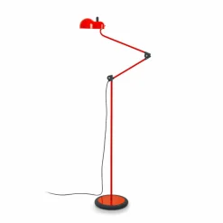 Stilnovo Topo lampadaire LED, rouge| Lampadaires Led|Lampadaires