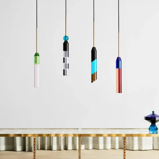 DESIGN BY US Suspension Carnival 3, verre cristal| Suspensions Led|Suspensions