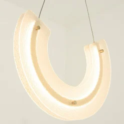 Zambelis Suspension LED 23030, à 1 lampe, 3.000 K, verre, or| Suspensions Led|Suspensions