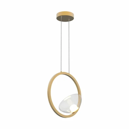 Zambelis Suspension LED 23028, à 1 lampe, 3.000 K, verre, or| Suspensions Led|Suspensions