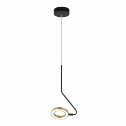 Zambelis Suspension LED 22045 bras mobile blanc mat/dorée| Suspensions Led|Suspensions