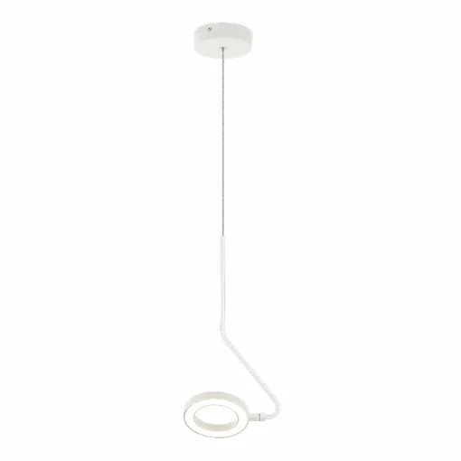 Zambelis Suspension LED 22044 bras mobile blanc mat| Suspensions Led|Suspensions