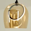 Zambelis Suspension LED 23079, doré, 1 lampe, verre, Ø 20 cm| Suspensions Led|Suspensions