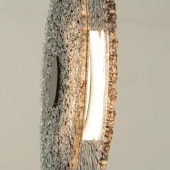 Zambelis Suspension LED 23074, gris fumé, verre, Ø 35 cm, 3.000 K| Suspensions Led|Suspensions