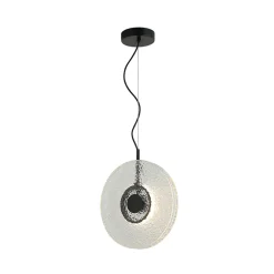 Zambelis Suspension LED 23075, transparent, verre, Ø 35 cm, 3.000 K| Suspensions Led|Suspensions