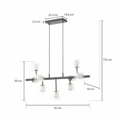 Schuller Valencia Suspension LED Altais, à 9 lampes, non dimmable| Suspensions Led|Suspensions