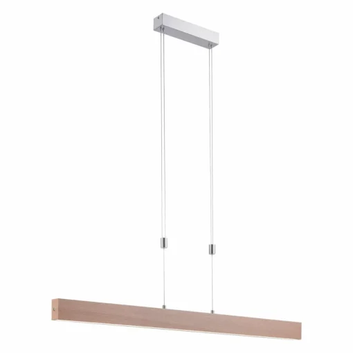 JUST LIGHT. Suspension LED Amanda aspect bois, dimmable| Suspensions Led|Suspensions