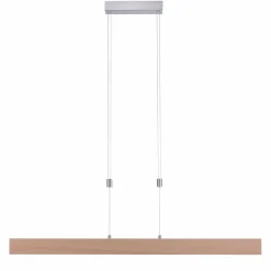 JUST LIGHT. Suspension LED Amanda aspect bois, dimmable| Suspensions Led|Suspensions