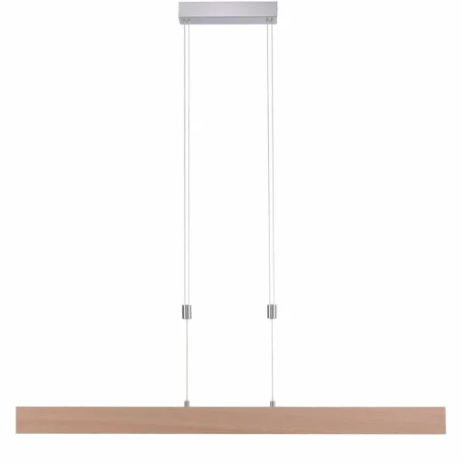 JUST LIGHT. Suspension LED Amanda aspect bois, dimmable| Suspensions Led|Suspensions
