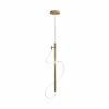 Viokef Suspension LED Annete, dorée| Suspensions Led|Suspensions