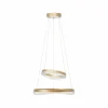 Brilliant Suspension LED Aurora, doré, Ø 30 cm, aluminium, CCT| Suspensions Led|Suspensions