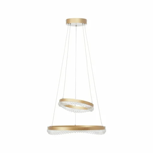Brilliant Suspension LED Aurora, doré, Ø 30 cm, aluminium, CCT| Suspensions Led|Suspensions