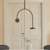 AYTM Suspension LED Grasil, noir, marbre, hauteur 97 cm| Suspensions Led|Suspensions