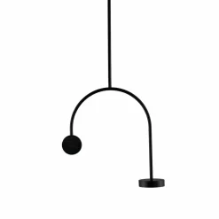 AYTM Suspension LED Grasil, noir, marbre, hauteur 97 cm| Suspensions Led|Suspensions