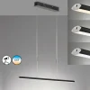 FISCHER & HONSEL Suspension LED Beat, noir/nickelé, longueur 113 cm| Suspensions Led|Suspensions