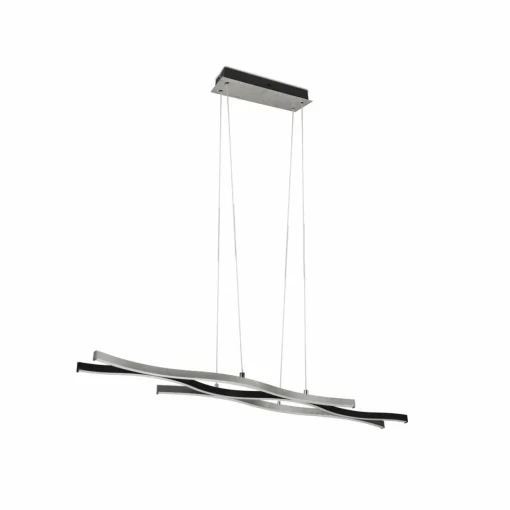 Trio Lighting Suspension LED Blaze, CCT, intensité lumineuse variable, aluminium| Suspensions Led|Suspensions