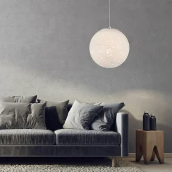 Paul Neuhaus Suspension LED Bolo, verre, ciel étoilé| Suspensions Led|Suspensions