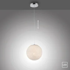 Paul Neuhaus Suspension LED Bolo, verre, ciel étoilé| Suspensions Led|Suspensions