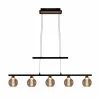 Näve Suspension LED Brass à 5 lampes hauteur réglable| Suspensions Led|Suspensions