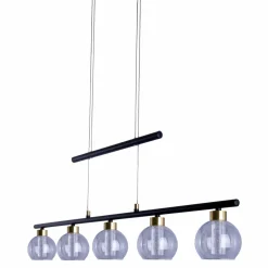 Näve Suspension LED Brass à 5 lampes hauteur réglable| Suspensions Led|Suspensions