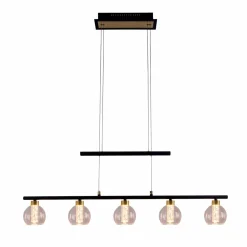 Näve Suspension LED Brass à 5 lampes hauteur réglable| Suspensions Led|Suspensions