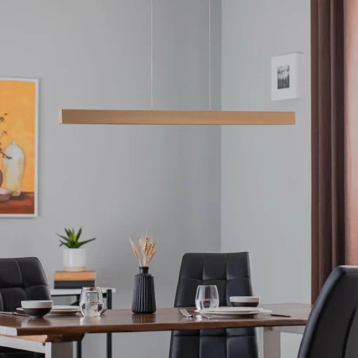 Argon Suspension LED Broll, dorée| Suspensions Led|Suspensions