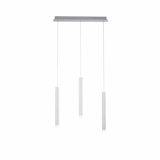 JUST LIGHT. Suspension LED Bruno à trois lampes, aluminium| Suspensions Led|Suspensions