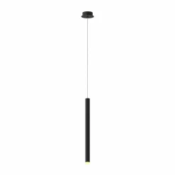 Mantra Iluminación Suspension LED Cala, aluminium, noir| Suspensions Led|Suspensions