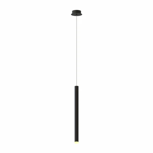Mantra Iluminación Suspension LED Cala, aluminium, noir| Suspensions Led|Suspensions