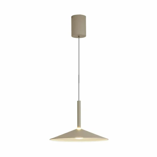 Mantra Iluminación Suspension LED Calice, gris, Ø 32 cm, réglable en hauteur| Suspensions Led|Suspensions