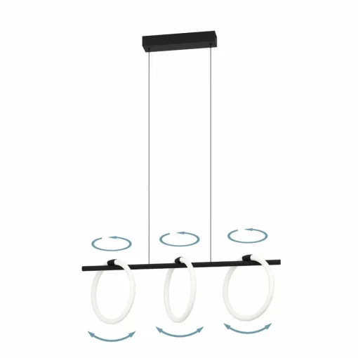 EGLO Suspension LED Caranacoa à 3 lampes| Suspensions Led|Suspensions