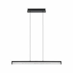 EGLO Suspension LED Cardito tunable white 100 cm noire| Suspensions Led|Suspensions