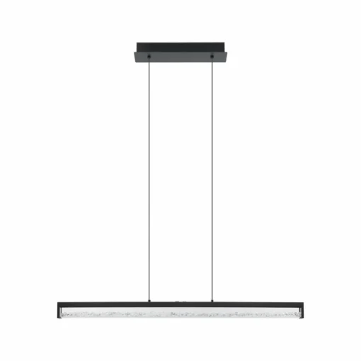 EGLO Suspension LED Cardito tunable white 100 cm noire| Suspensions Led|Suspensions