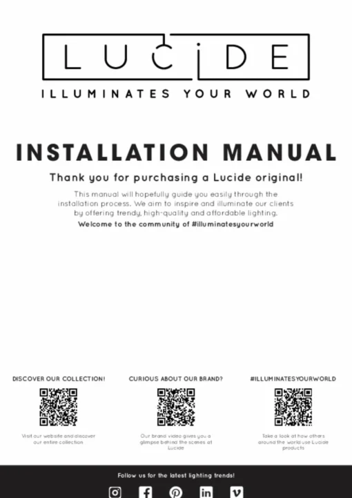 Lucide Suspension LED Cintra, Ø 14 cm, transparent/doré, acrylique| Suspensions Led|Suspensions